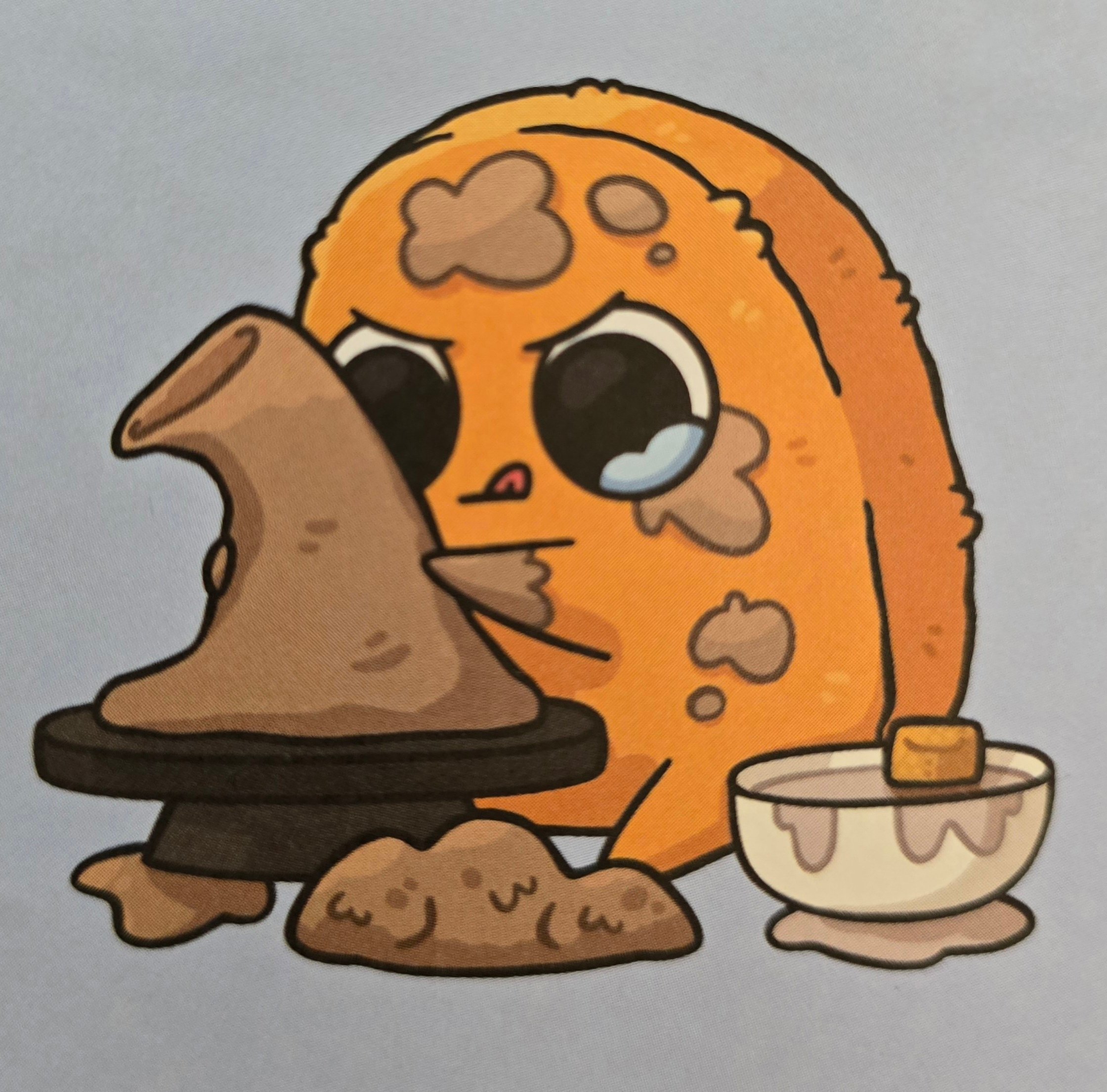 Sad Nuggie throws on the wheel